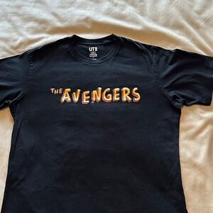 Marvel Black Avengers Graphic Tee